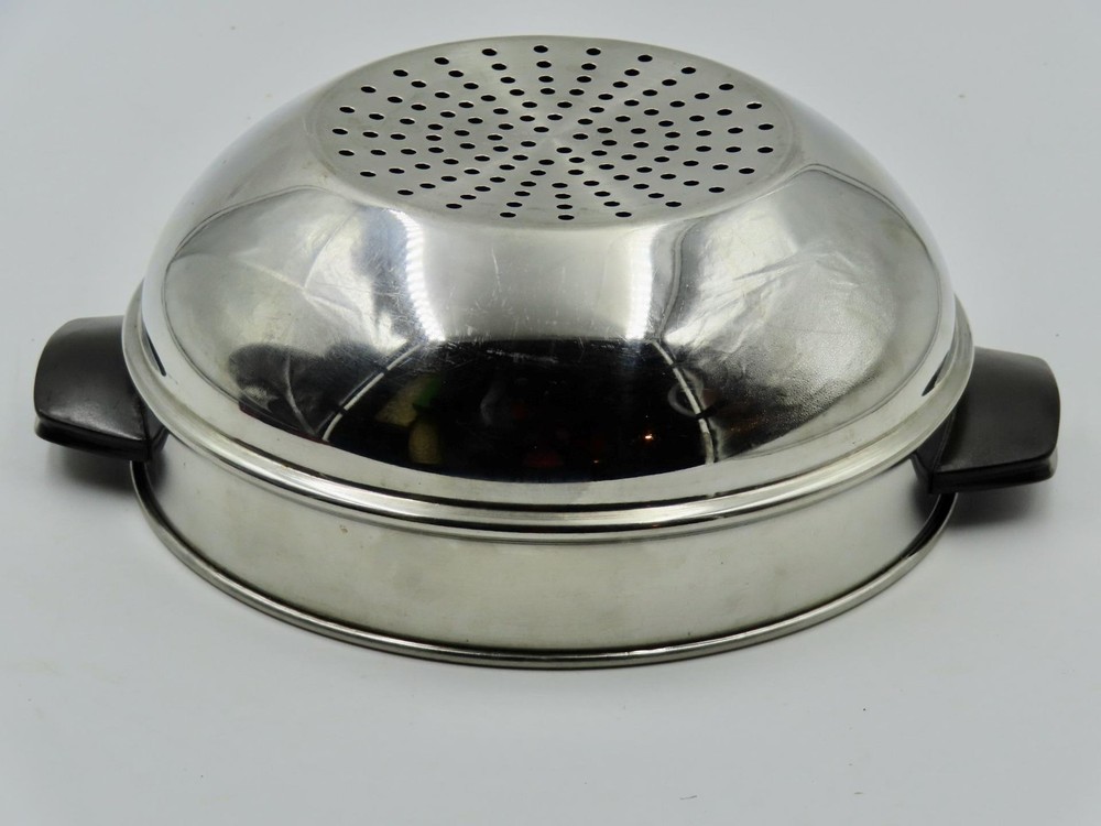 VTG Farberware Classic #831 3-Quart Steamer Strainer Insert Made Korea w/Handle