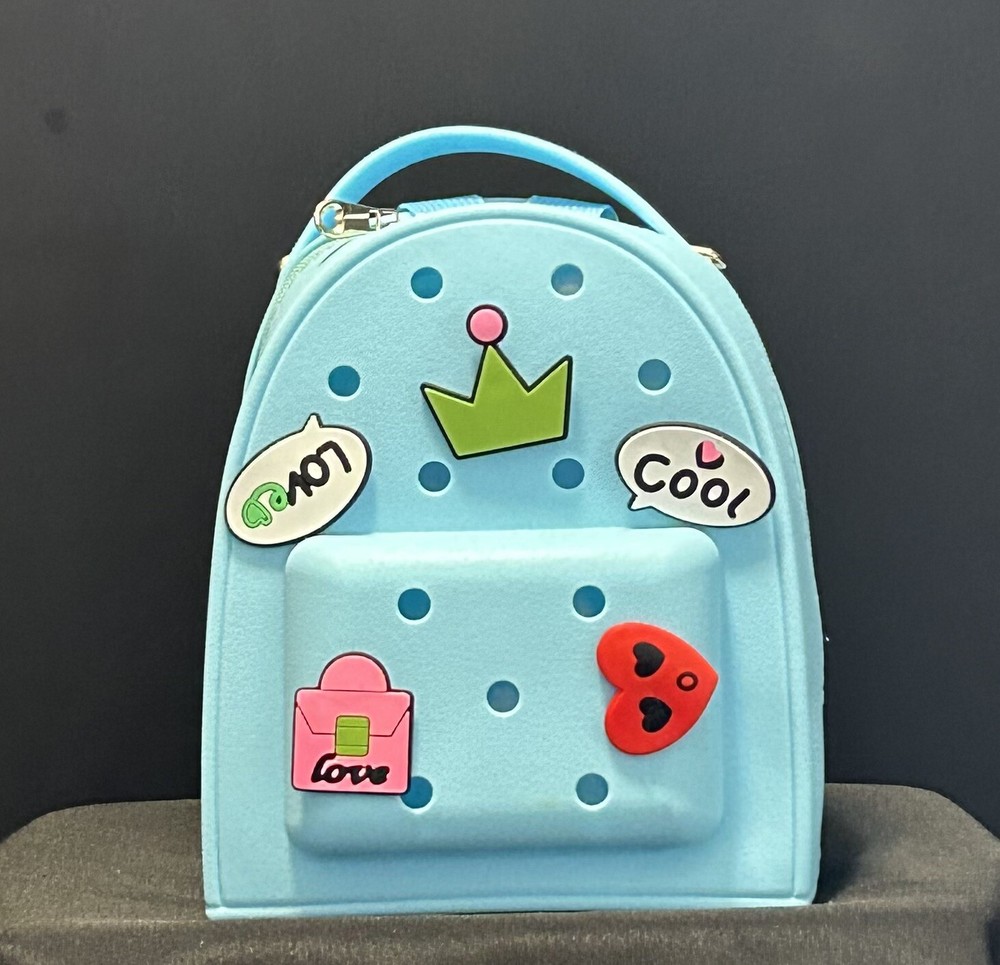 EVA Waterproof Backpack for Kids With Charms