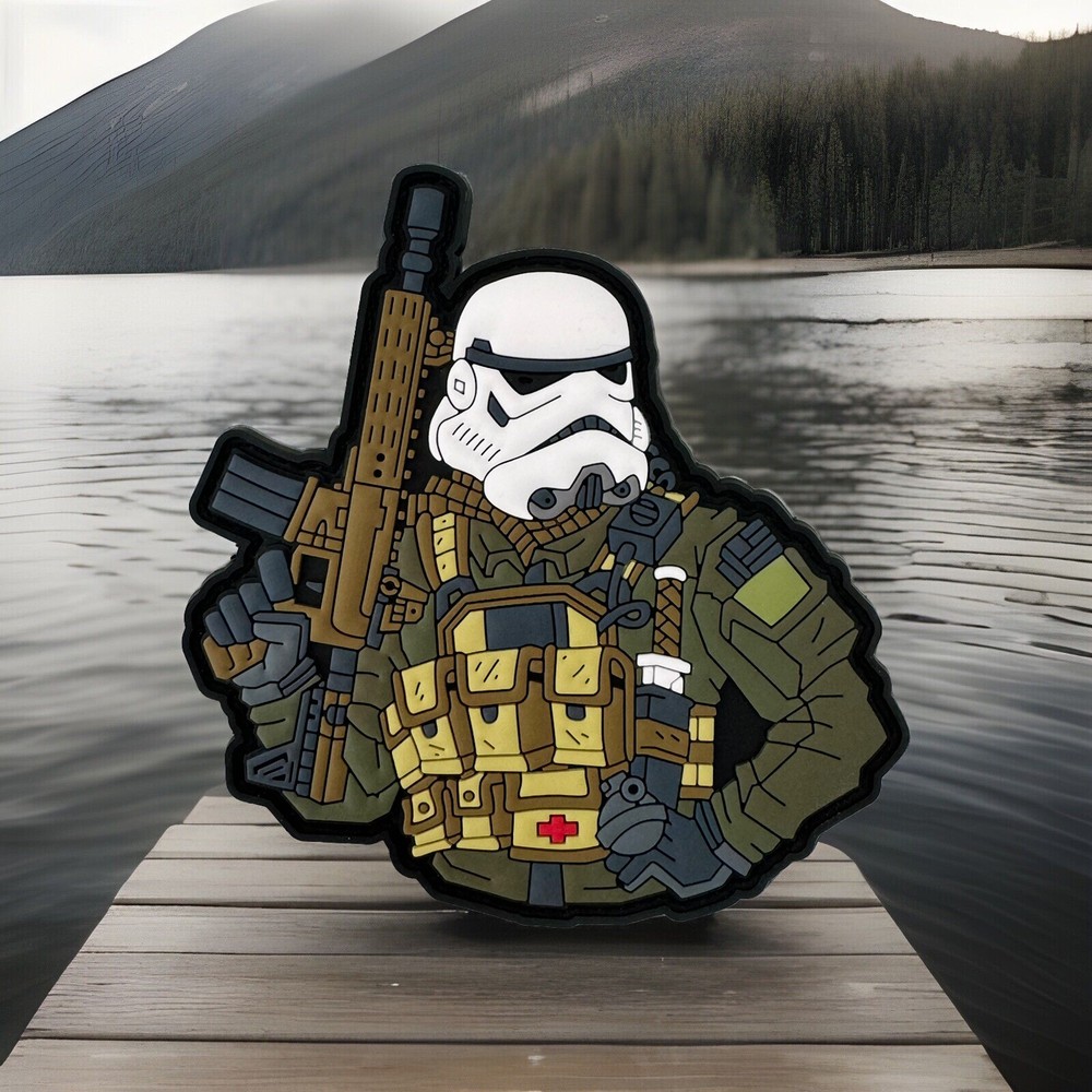 Tactical Star War PVC Hook/Loop Moral Patch