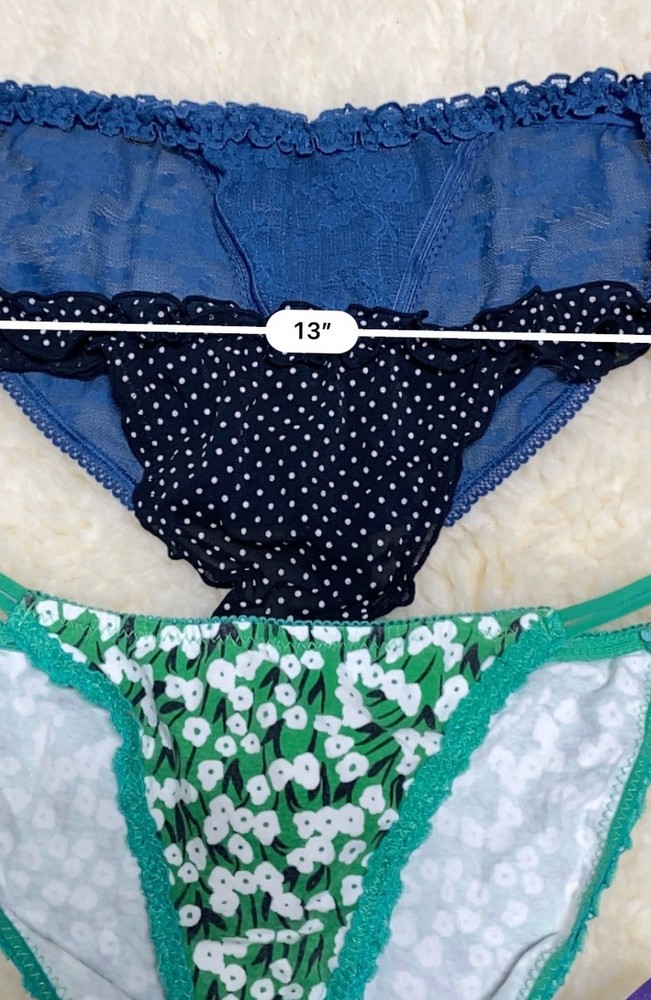 Vintage Lote 4 Pantis#8051