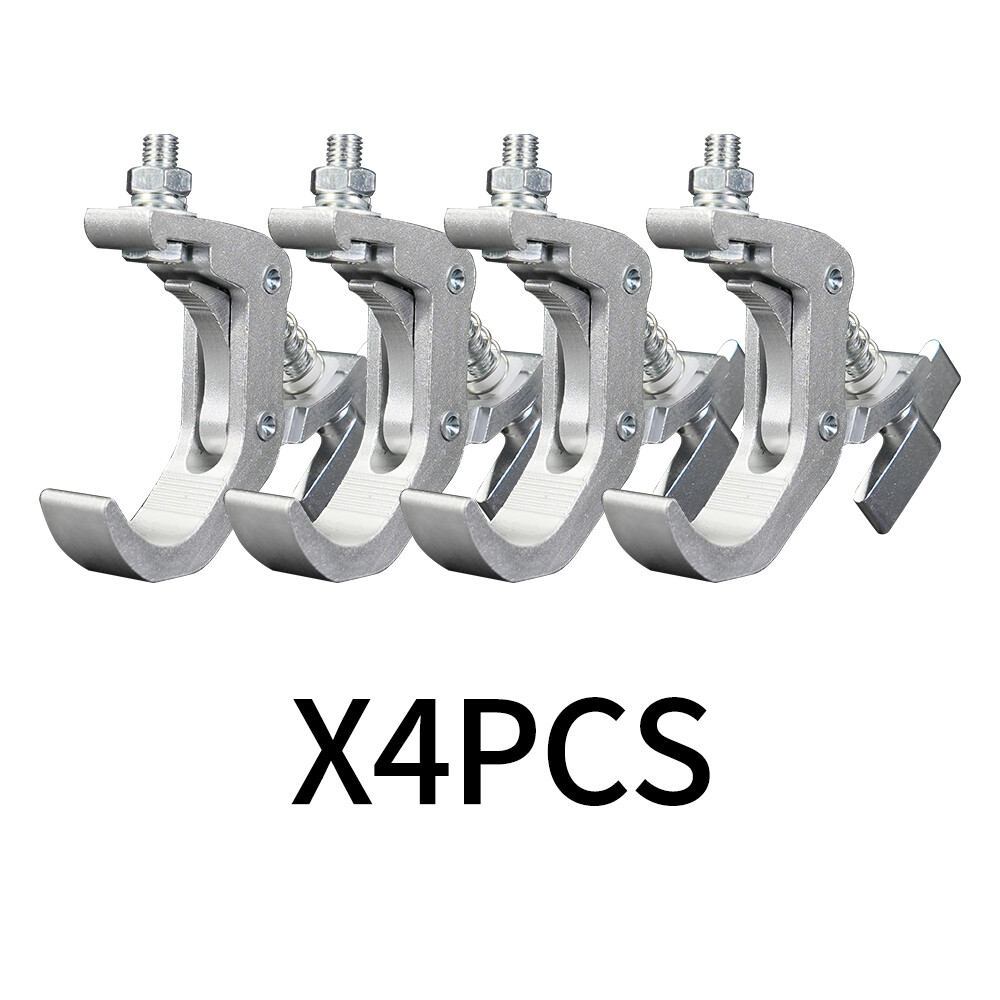 4Pcs Stage Lighting Clamp Truss Bracket Hook Clamp DJ Projector Bar Light
