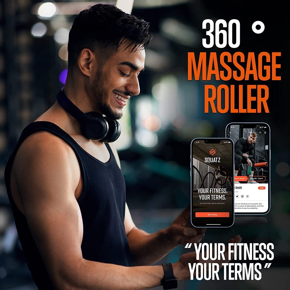 Squatz SQVB-2 Eva Wireless Vibration Massage Ball