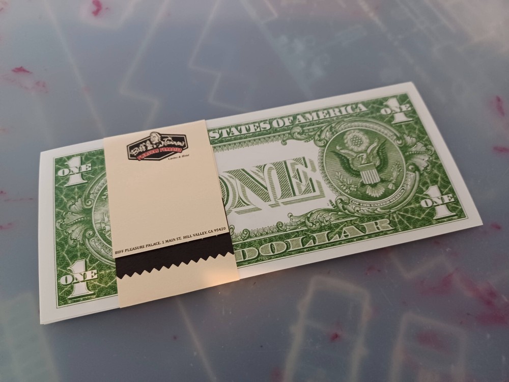 Back to the Future - Custom Made Biff Notes - Prop - Cosplay - Novelty