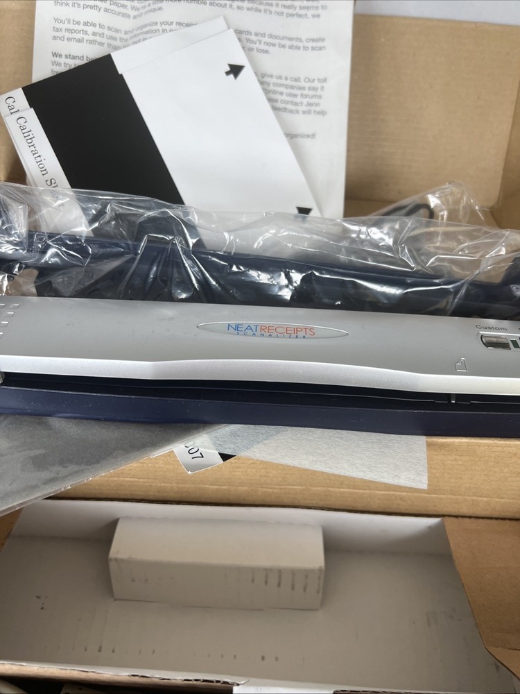 NeatReceipts Mobile Receipt and Document Scanner **No Disc**