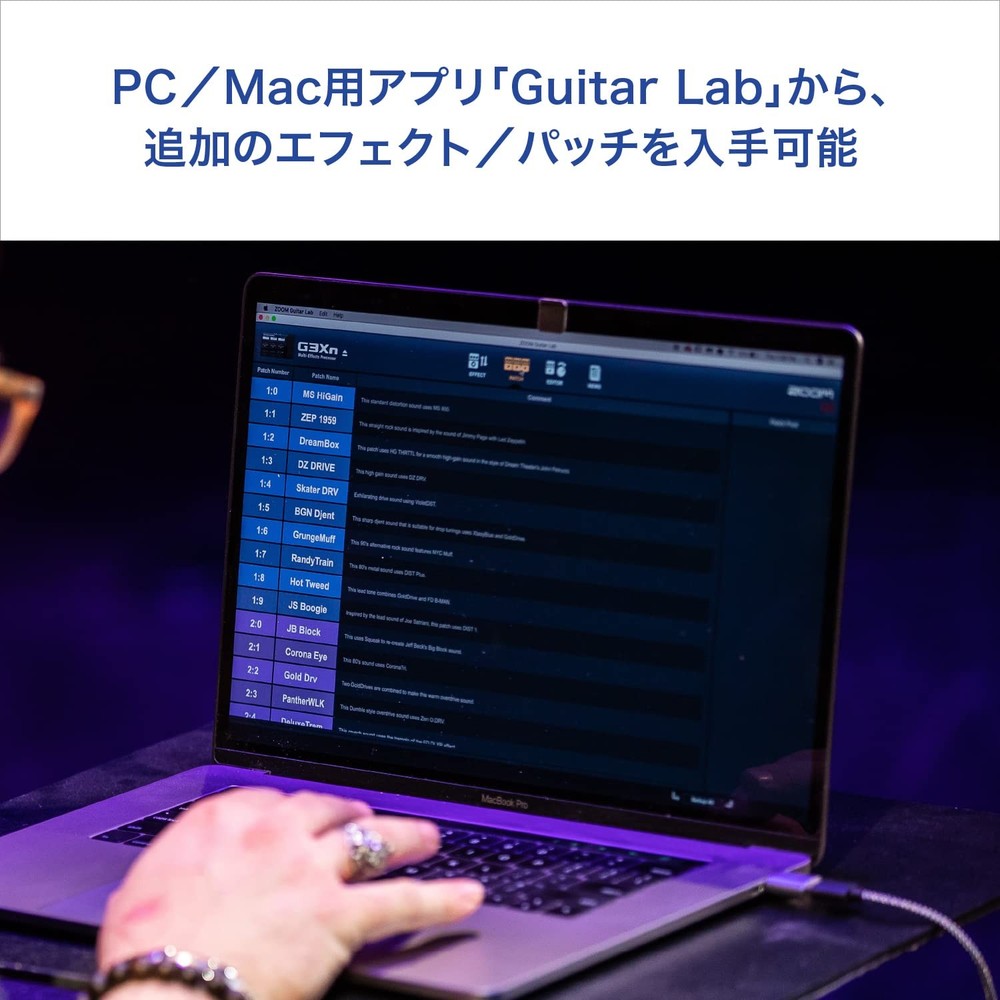 ZOOM Zoom Base Multi Effector Red B1 Four