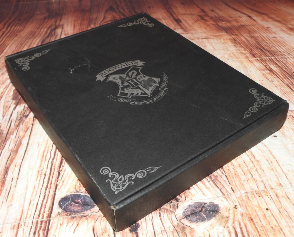 NEW Open Harry Potter Notebook A5 Courage Leather Notepad Journal Gryffindor