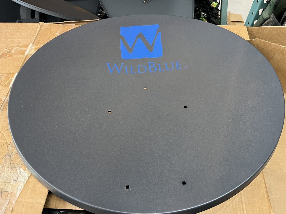 Wild Blue Satellite Dish With Tria RH
