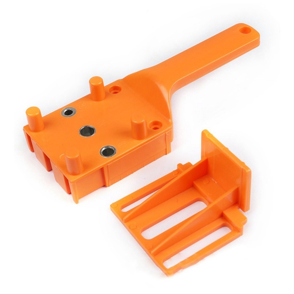 Adjustable Wood Drill Locator for Precise Hole Punching with 6 8 10mm Bits