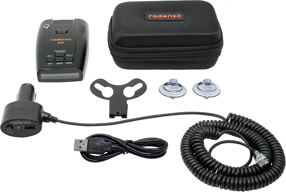 Oled Radar & Laser Detector with Automatic Sensitivity and GPS Lockouts Included