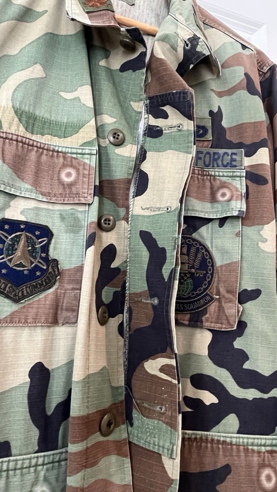 United States Air Force Space Command Camouflage Jacket Regular Medium
