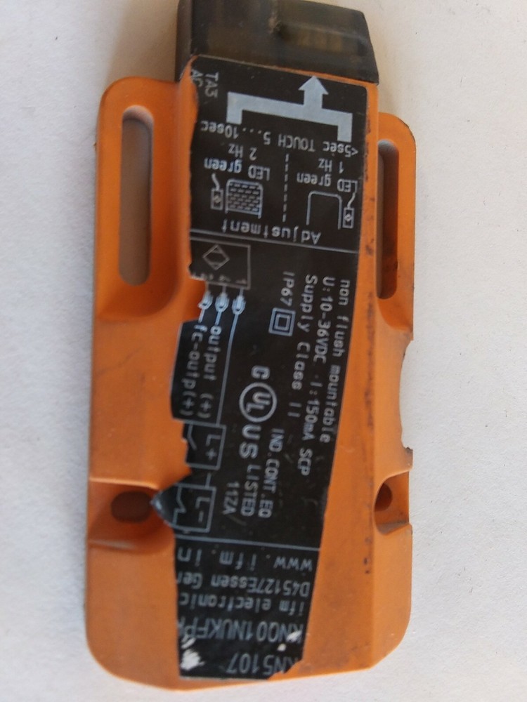 IFM Electronics KN5107 Proximity Level Sensor