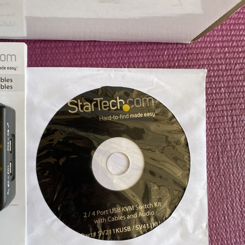 StarTech SV211KUSB 2 Port USB KVM Switch Kit - NEW