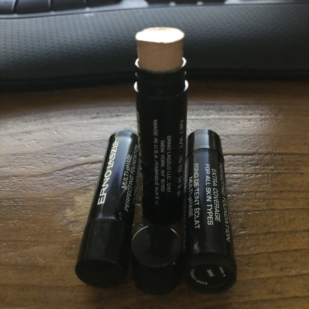 3 Perfecting Foundation Erno Laszlo Multi-Phase Extra Coverage Concealer In Bare
