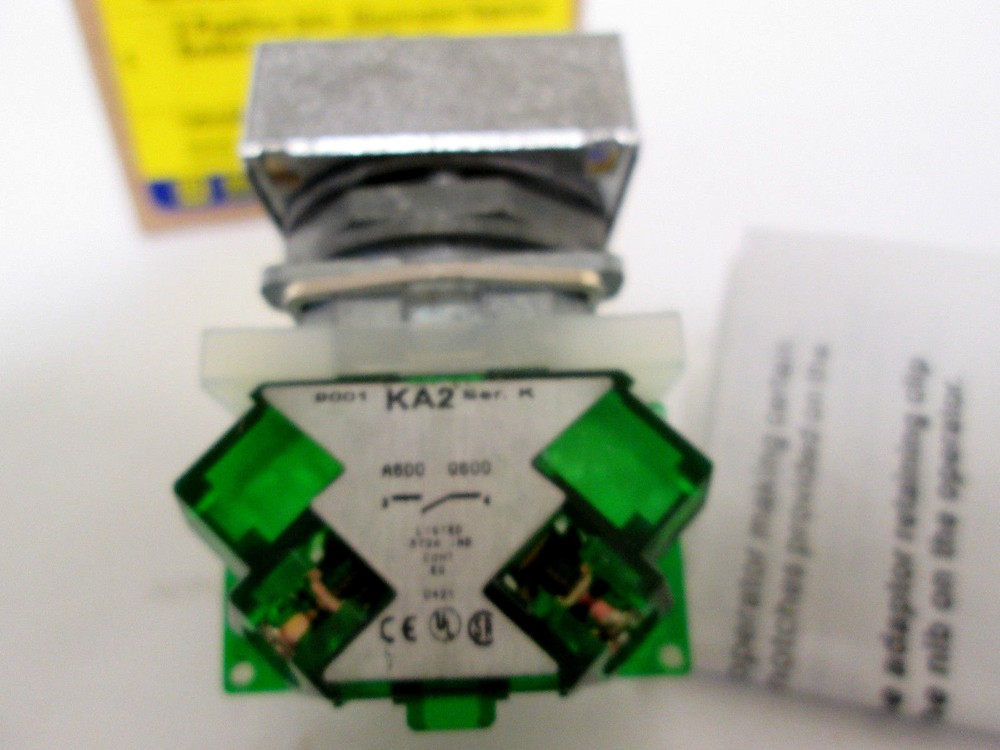 Square D 9001KXSAEH5 Non-Illuminated Selector Switch