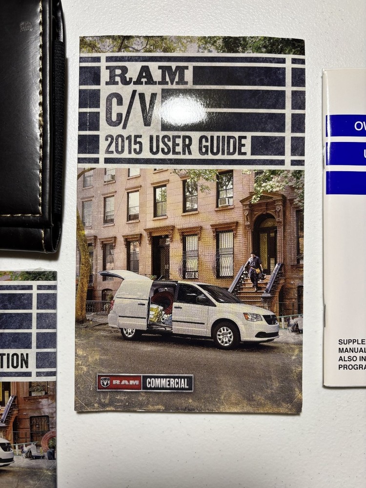 2015 RAM C/V User Guide OEM Set