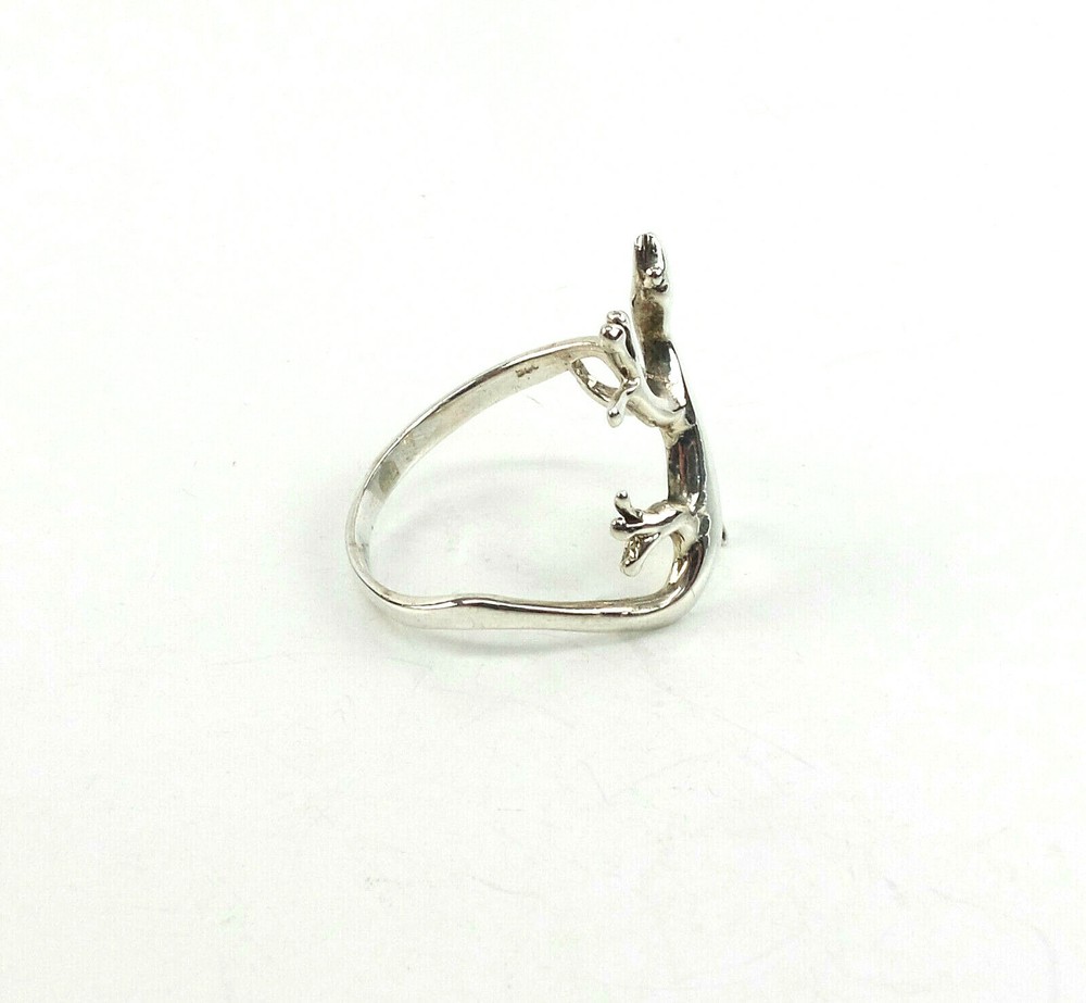 925 Sterling Silver Ring Lizard Finger Wrap Ring Sizes 5 -12