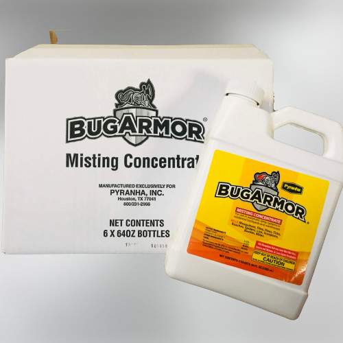 Pyranha Bug Armor Concentrate Case, kills Mosquitoes, Flies BugArmor
