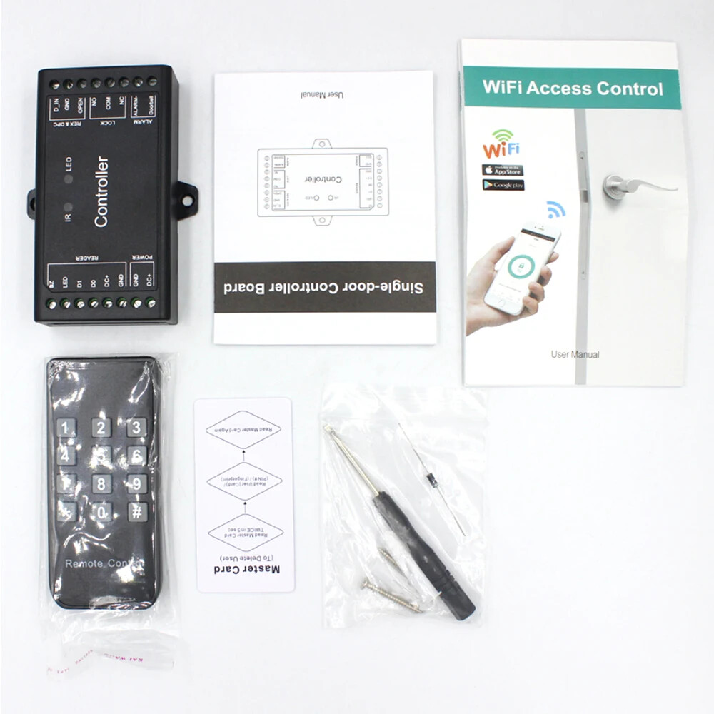 Sboard-II Wifi Network Single Door Access Controller Board Can Data Transferred