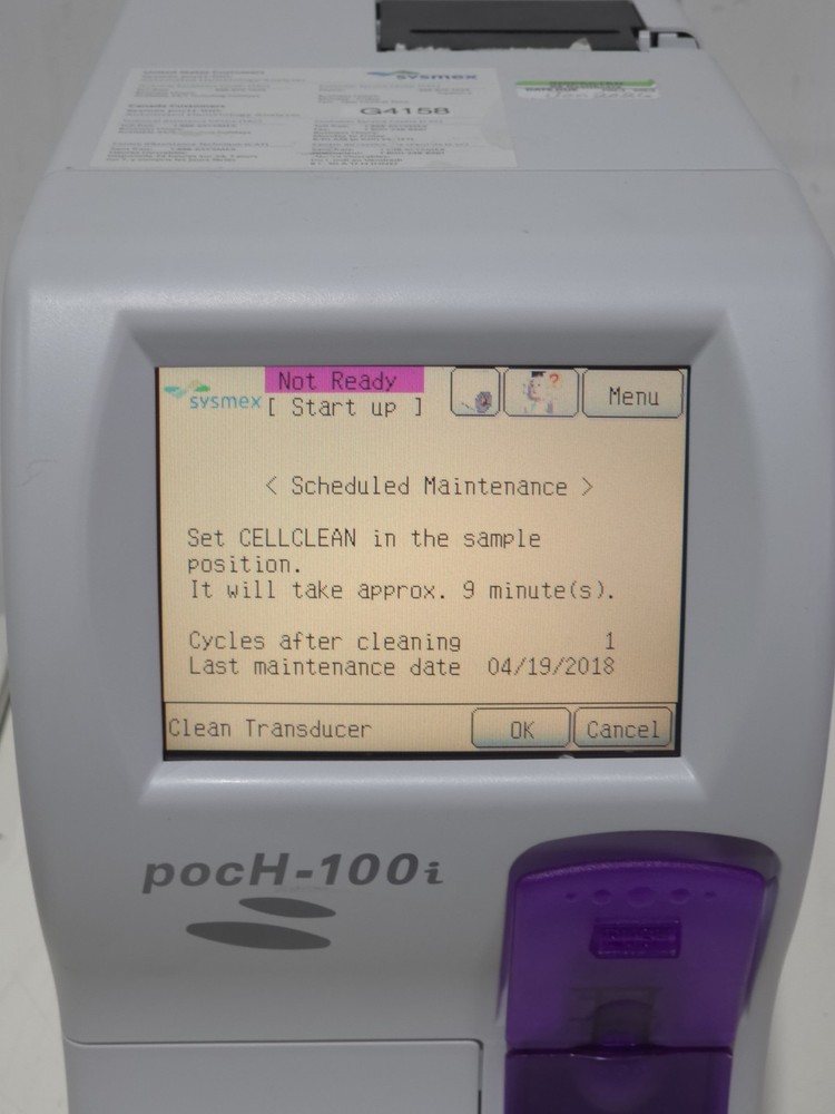 Sysmex pocH-100i Automated CBC Analyzer