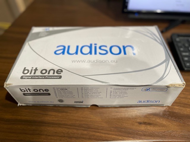 Audison Bit One Processor (Remote, Cables , CD, Manual included)