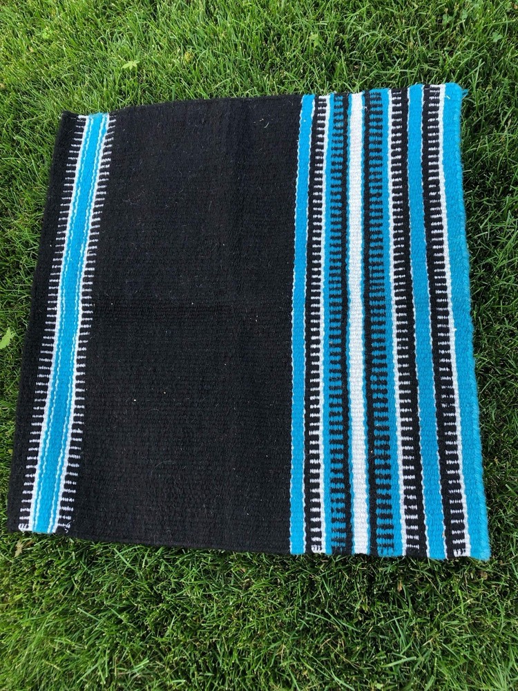MAYATEX QUALITY SADDLE BLANKETS WOOL 36" BY 34.5”