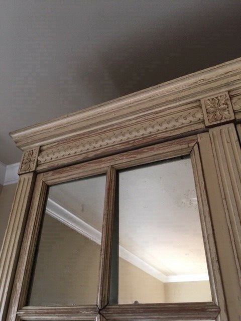 Louis XVI Mirror Armoire
