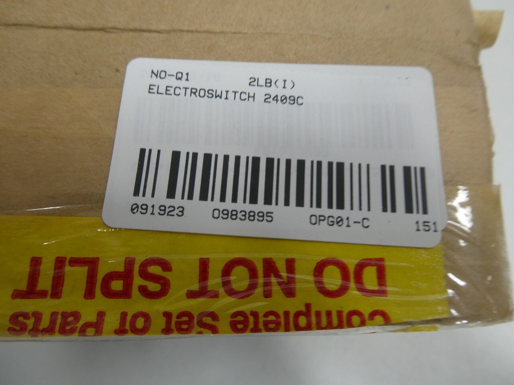 Electroswitch 2409C Rotary Cam Switch