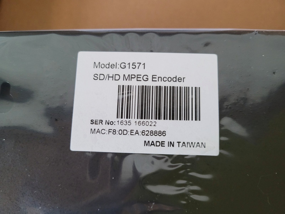 Safari Montage G1571 SD/HD MPEG Encoder NEW