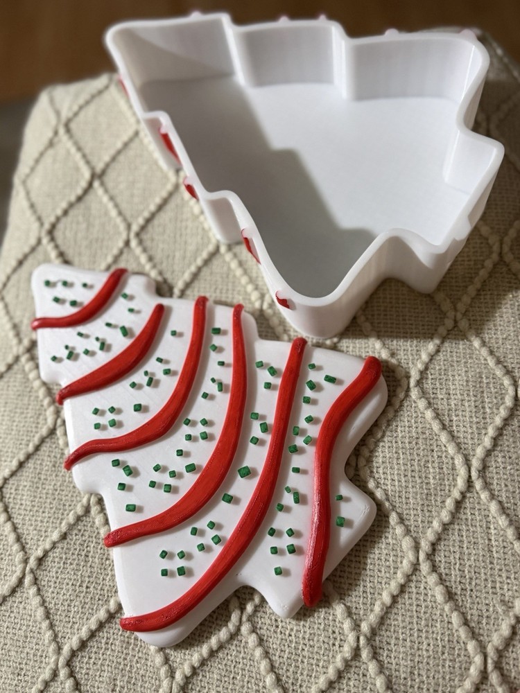 Little Debbie Christmas Tree Gift/Storage Box