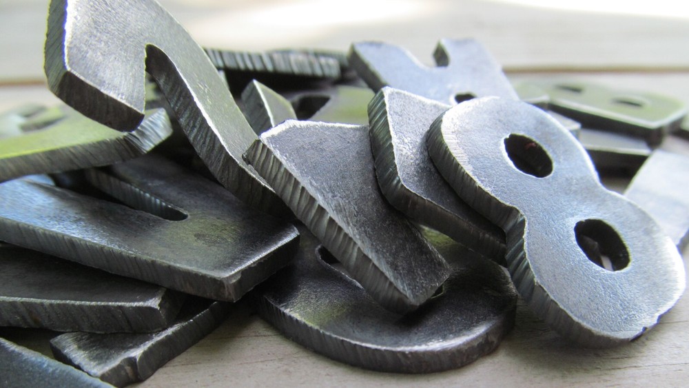 Clock Numbers 1.25" tall