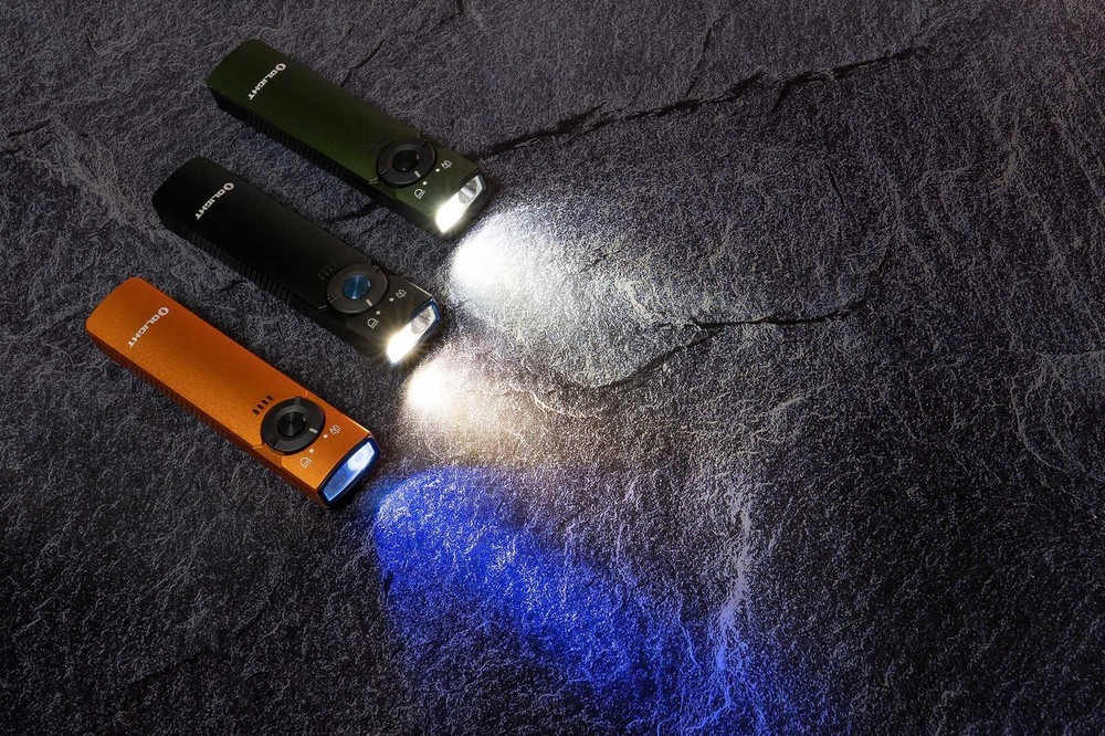 Olight Arkfeld UV + White LED Flashlight, 1000 Lumens