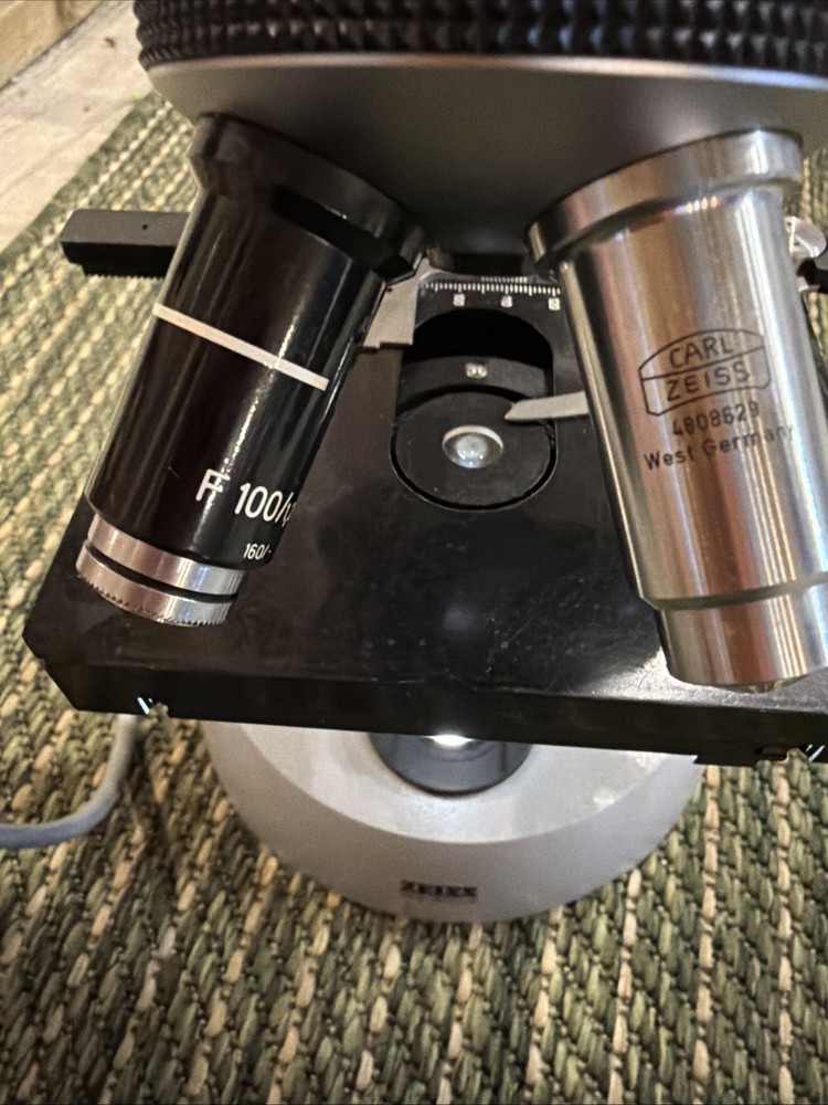Zeiss West Germany KF2 Microscope Works Lot3