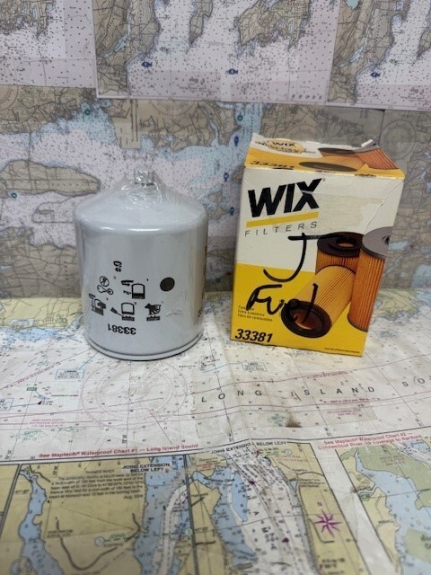 Wix #33381 Heavy Duty Spin-On Fuel Filter.