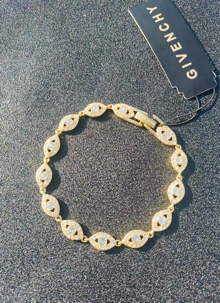 Givenchy Crystal Flex Bracelet Gold
