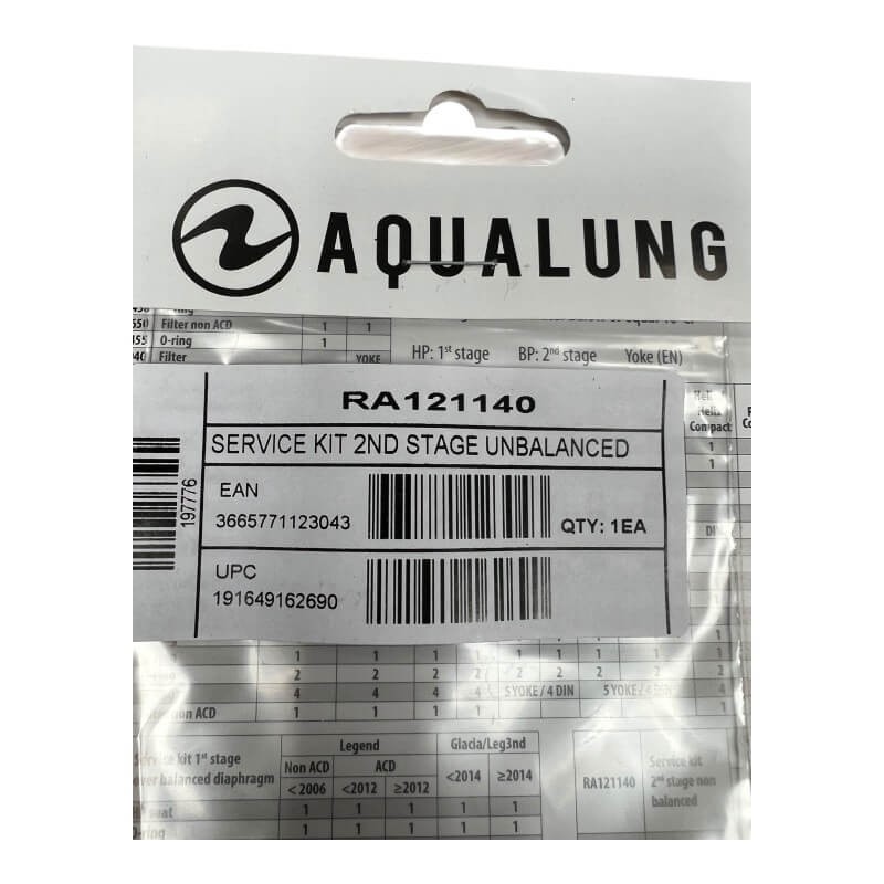 Aqualung RA121140 Service Kit