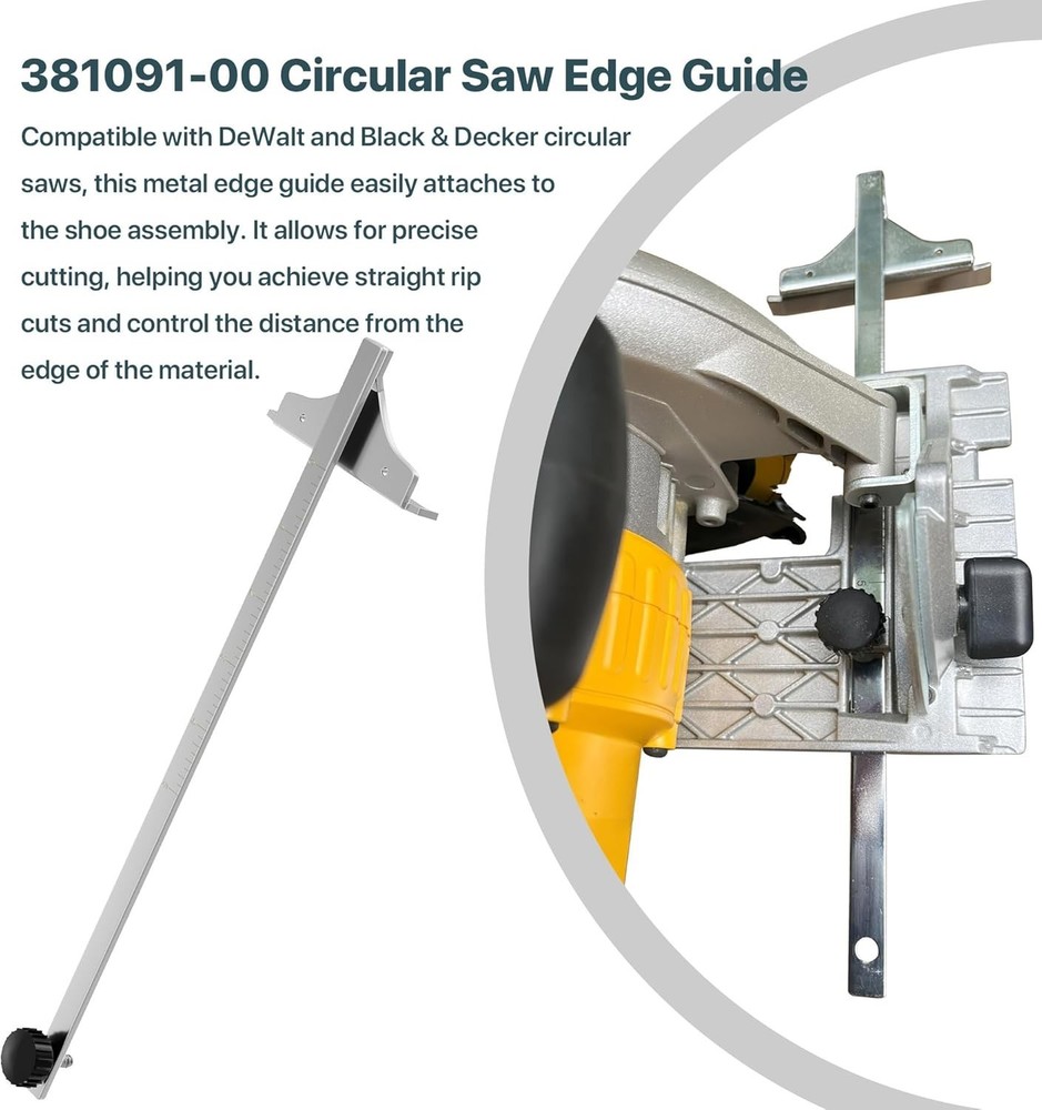 Circular Saw Guide Replacement for De-Walt – Precision Cutting Made Easy