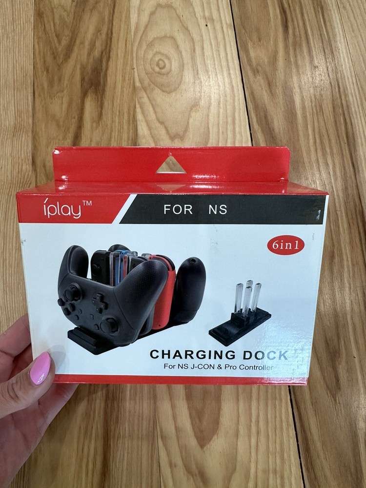 Iplay Charging Dock for NS J-CON & Pro Controller - NEW SEALED