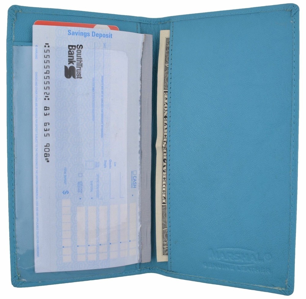 Basic Leather Checkbook Cover