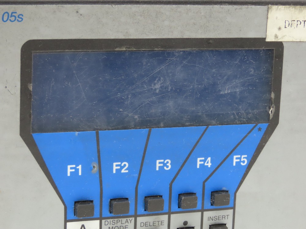 Welding Technology WTC 937-1009 DEP 105s Data Entry Panel 105s Teach Pendant