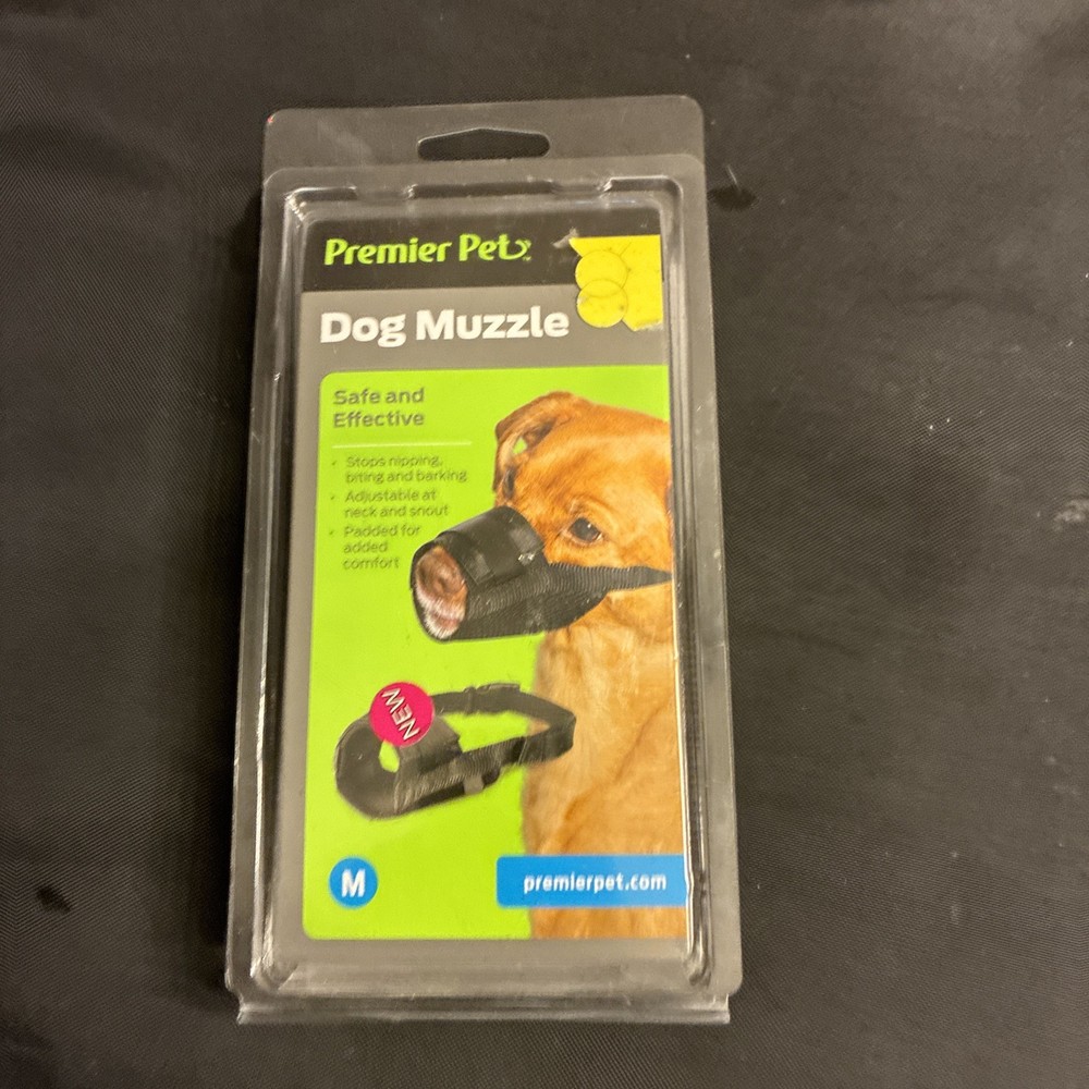 Premier Pet Dog Muzzle Size Medium For Sizes 8-9"