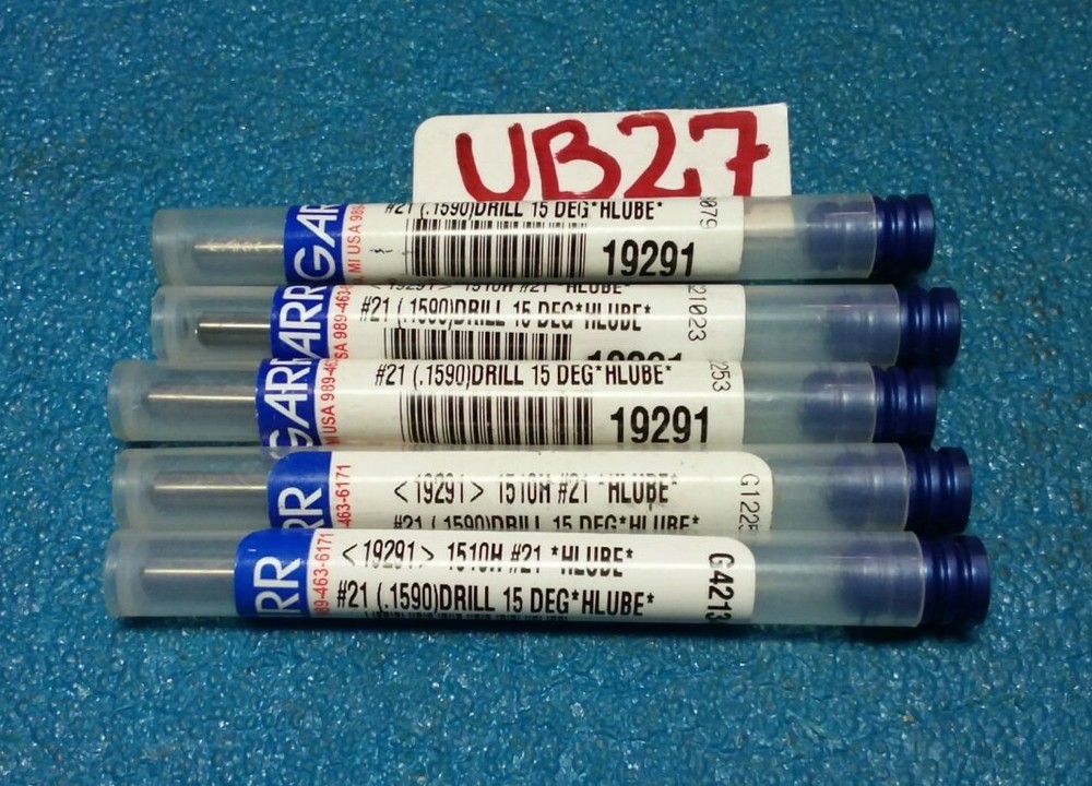 GARR TOOL    1510H   #21   HLUBE      5 PCS