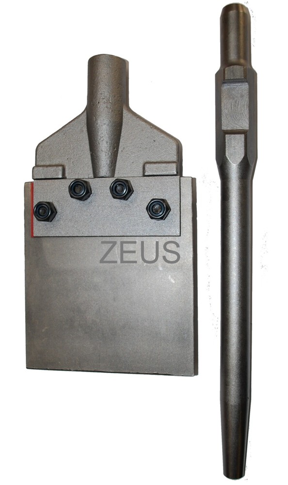 JACK HAMMER FLEXIBLE LINO & TILE FLOOR SCRAPER LIFTER JACKHAMMER CHISEL HITACHI