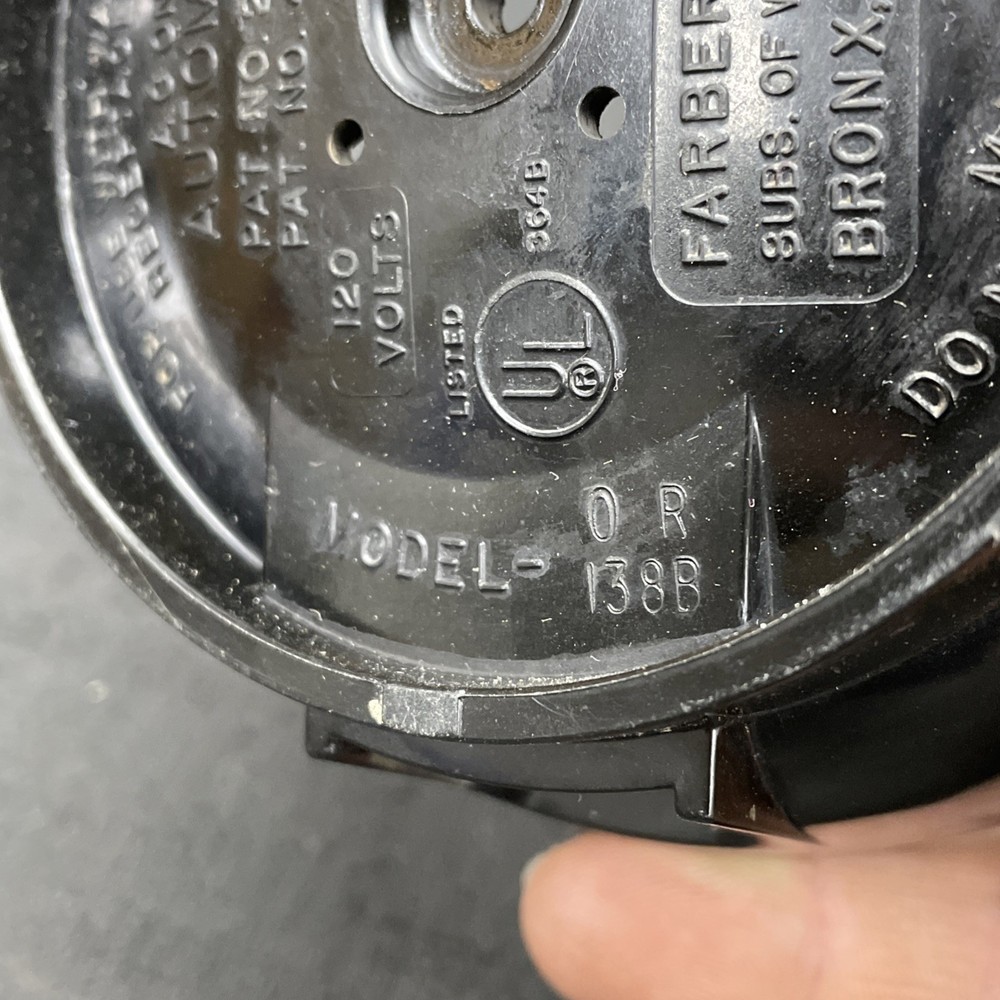 Farberware Electric Superfast Percolator 8 Cup 138B REPLACEMENT PART Base