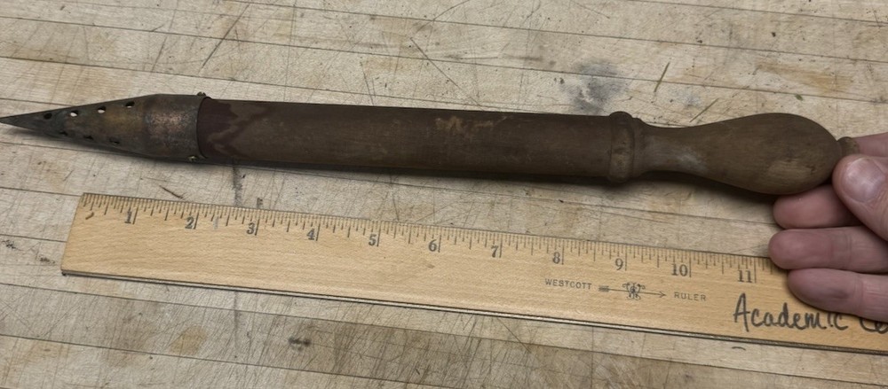 Antique Rare wood Hydrometer
