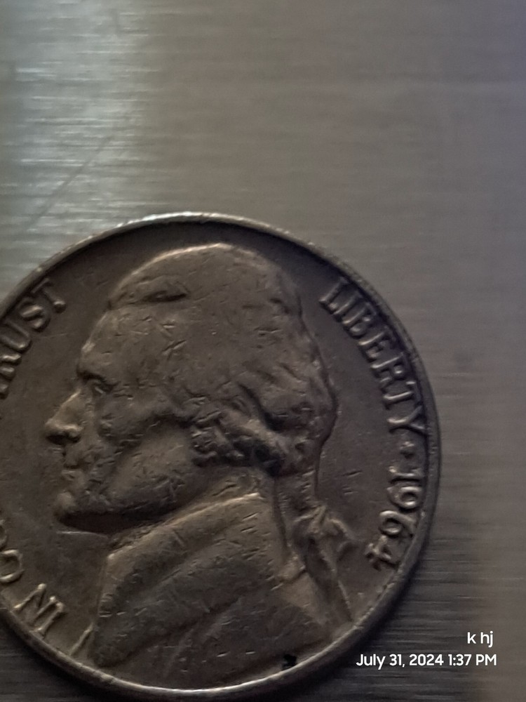1964 nickel d mint mark Rare With Errors