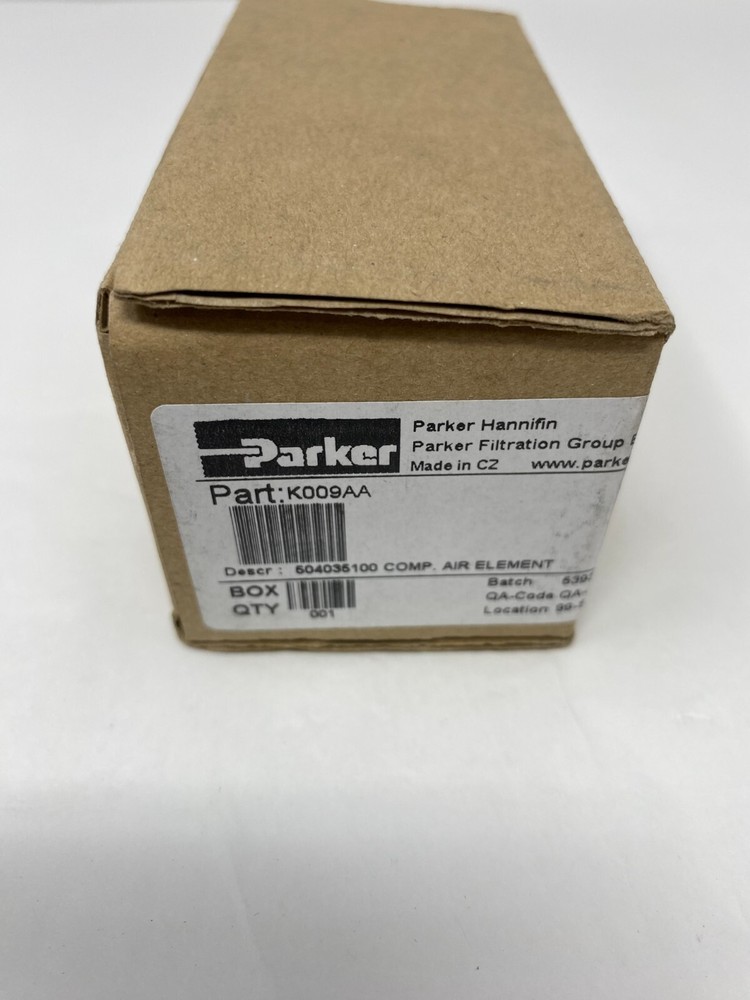 Parker K009AA OIL-Xplus OEM Replacement Compressor Air Filter Element