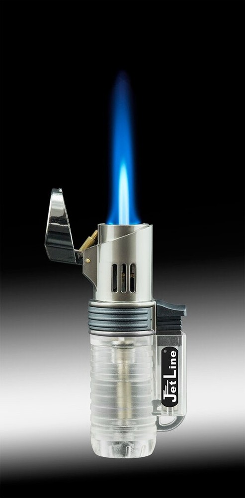 Jetline Pocket Torch Single Flame (Black)