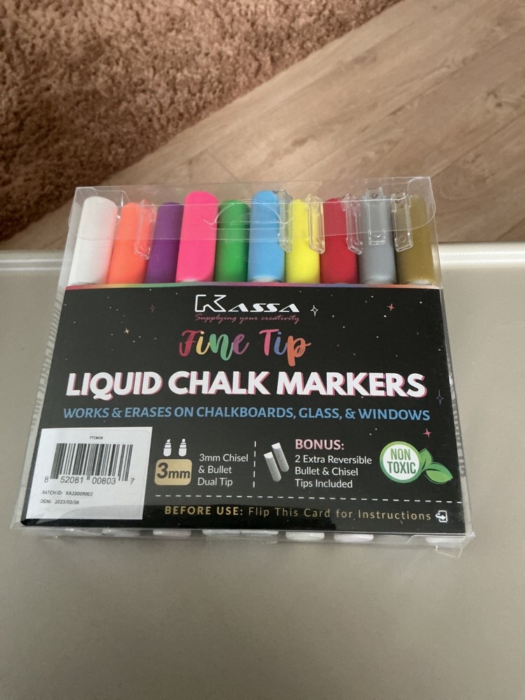 Liquid Chalk Markers