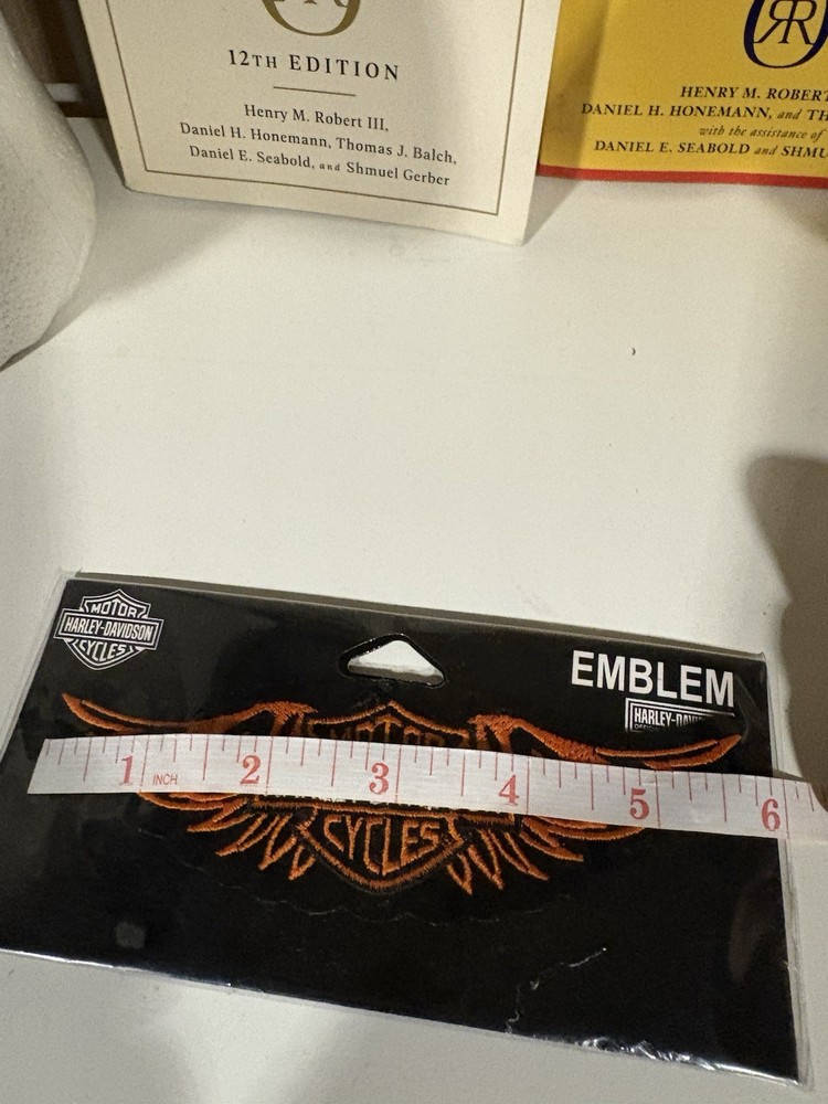 Set Of Three Harley Davidson Patches
