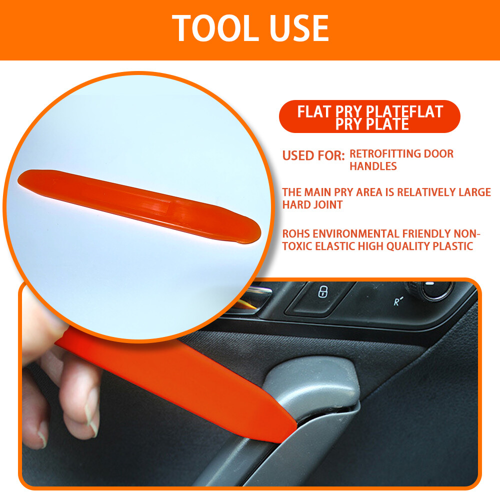 12 PCs Plastic Tools set Fit X3 Pry Panel Car Dashboard Trim Removal Tool
